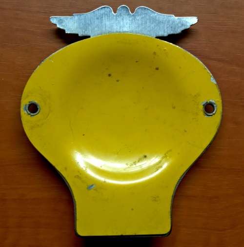 AA Car Badge  - OR Prefix (1945-1957)